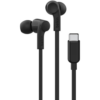 Belkin Rockstar In-Ear Kopfhörer mit USB-C Connector, schwarz