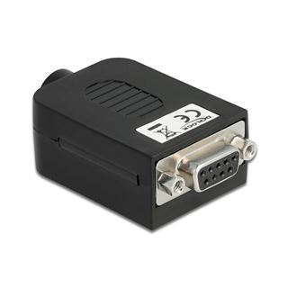 Delock Adapter Sub-D 9 Pin Buchse zu Terminalblock 10 Pin mit