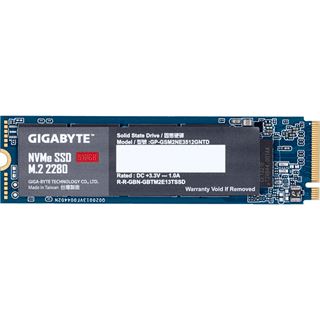 512GB Gigabyte NVMe M.2 PCIe 3.0 x4 3D-NAND TLC (GP-GSM2NE3512GNTD)