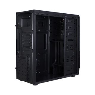 Inter-Tech B-42 RGB mit Sichtfenster Midi Tower ohne Netzteil schwarz