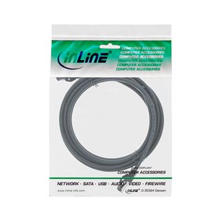 (€6,90*/1m) 1.00m InLine Cat. 8.1 Patchkabel S/FTP RJ45 Stecker