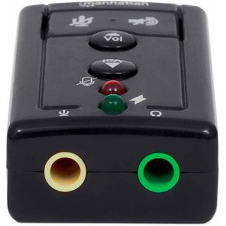 Manhattan Adapter Hi-Speed USB 2.0 auf 3.5mm Klinke Buchse Stereo
