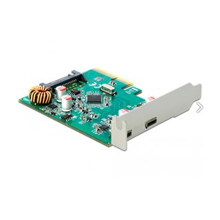 Delock PCI Express x4 Karte - 2 x extern USB 10 Gbps (USB 3.1 ) USB