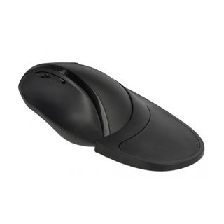 Delock Ergonomische optische 5-Tasten Maus mit Handballenauflage