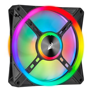 Corsair QL Series iCUE QL140 RGB PWM Dual Fan Kit, 2er-Pack