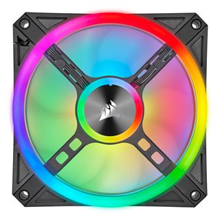 Corsair iCUE QL120 RGB PWM 3er-Pack 120x120x25mm 1500 U/min 26 dB(A)