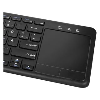 LogiLink ID0188 USB Deutsch schwarz (kabellos)