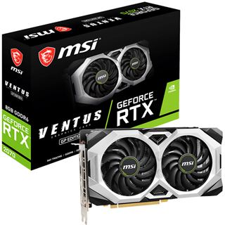 8GB MSI GeForce RTX2070 VENTUS GP DDR6 (Retail)