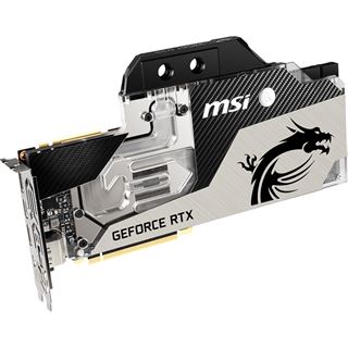 11GB MSI GeForce RTX 2080 Ti SEA HAWK EK X Wasser PCIe 3.0 x16 Bulk