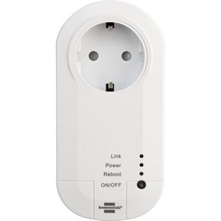Brennenstuhl WiFi Steckdose mit 433 MHz Sender WA 3600 LRF01