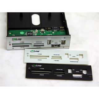 InLine Card Reader All in One Einbau USB 2.0