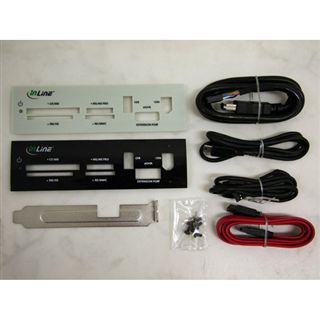 InLine Card Reader All in One Einbau USB 2.0