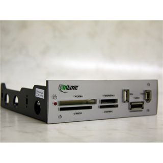 InLine Card Reader All in One Einbau USB 2.0