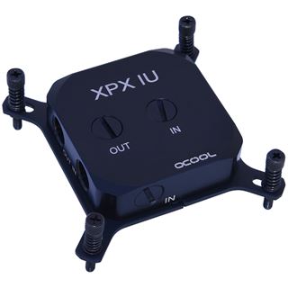 Alphacool Eisblock XPX 1U - Black Acetal Version