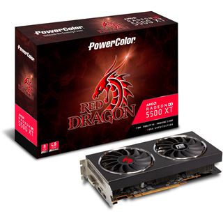 8GB PowerColor Radeon RX 5500 XT Red Dragon Aktiv PCIe 4.0 x16