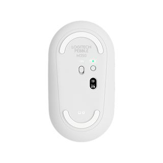 Logitech M350 Pebble Wireless Maus 2.4 GHz & Bluetooth weiß