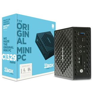 ZOTAC ZBOX CI329 nano mini PC Intel N4100 Win 10 Pro 4GB DDR4 SO DIMM