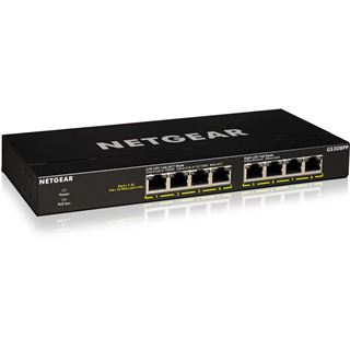 NETGEAR 8-Port Gb PoE+ Flex Switch fanless