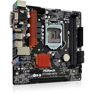 ASRock H110M-HDV R3.0 Intel H110 So.1151 Dual Channel DDR mATX Bulk