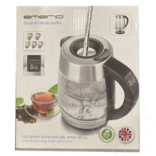 Emerio Wasserkocher, 1.7L, Easy fill smarte Einf&uuml;ll&ouml;ffnung
