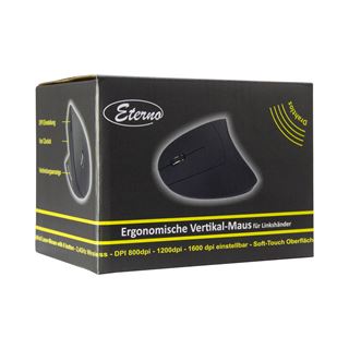 Inter-Tech Eterno KM-206L 2.4 GHz schwarz (kabellos)