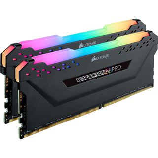 32GB Corsair Vengeance RGB PRO schwarz DDR4-3600 DIMM CL18 Dual Kit