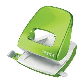 LEITZ Locher Nexxt 5008, gr&uuml;n-metallic, im Karton