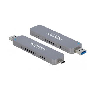 Delock Externes Geh&auml;use f&uuml;r M.2 NVMe PCIe SSD mit USB