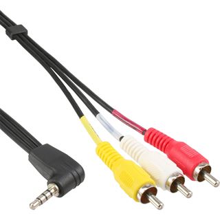 (€3,27*/1m) 1.50m InLine Audio/Video Adapterkabel 3.5mm Klinke