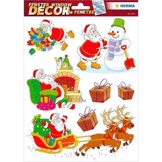 Herma Fensterbilder Weihnachten Kindermotive 25St.