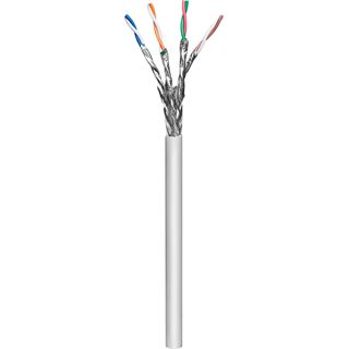 (€0,78*/1m) 305.00m Intellinet Cat. 7 Verlegekabel Grau