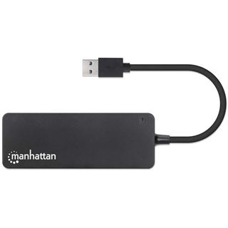 Manhattan 4-Port USB 3.2 Gen 1 Hub USB-A St./ 4x A-Buchse