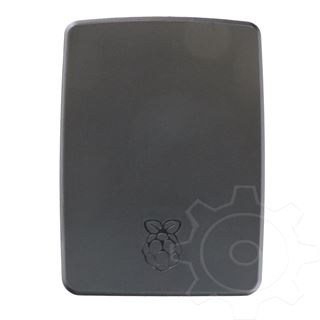 Raspberry Pi Geh&auml;use Original f&uuml;r 4B, schwarz/grau