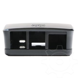 Raspberry Pi Geh&auml;use Original f&uuml;r 4B, schwarz/grau