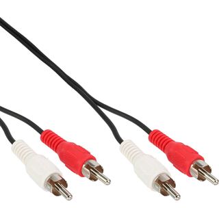 (€1,95*/1m) 2.00m InLine Audio Anschlusskabel 2xCinch Stecker