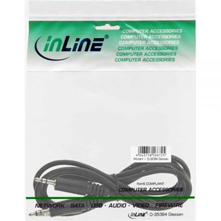 (€0,98*/1m) 5.00m InLine Audio Anschlusskabel 3.5mm