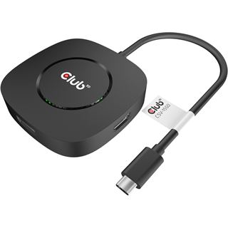 Club3D USB-Hub USB 3.2 Typ C > 3x DisplayPort 1.4