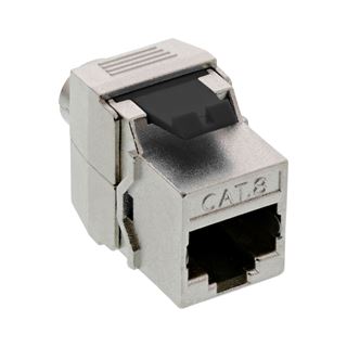 InLine Keystone RJ45 Buchse / LSA Einsatz, SNAP-In, Cat.6a, schmale