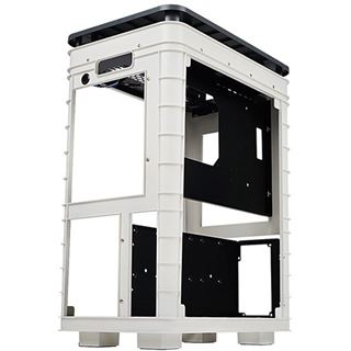 IN WIN Alice Midi Tower ohne Netzteil grau