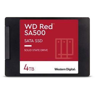 4TB WD Red SA500 2.5" (6.4cm) SATA 6Gb/ 3D-NAND TLC (WDS400T1R0A)
