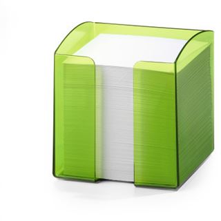 Durable TREND Zettelkasten transluzent, gr&uuml;n