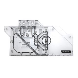 Alphacool Eisblock Aurora Acryl GPX-A AMD Radeon RX 5700 XT Asrock