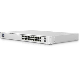 Ubiquiti UniFi Switch 24 400W, 24 Gigabit RJ45 Ports, 2 SFP+ Ports,