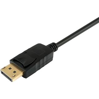 2.00m Equip Displayport Adapter HDMI-Stecker auf Displayport Stecker