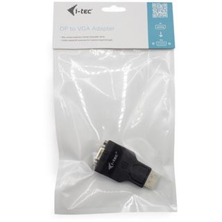 I-Tec Adapter DisplayPort zu VGA Aufloesung Full-HD 1920x1080/60 Hz