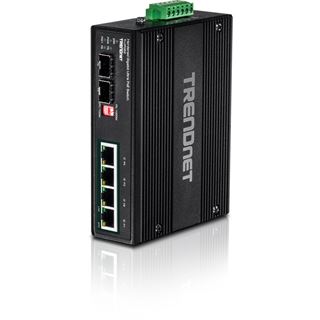 Trendnet Switch 6-port Industrial Gbit UPoE Metall IP30
