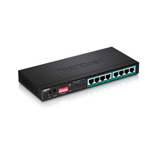 Trendnet Switch 8-port Gbit PoE+ long range 200m 65W Metal