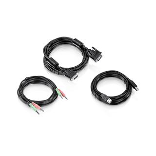 Trendnet Kabelset DVI-I, USB und Audio KVM TK-232DV 4.5m