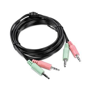 Trendnet KVM Kabelset DisplayPort 3.5mm USB 6 Fu&szlig; 1.82m