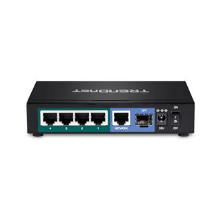 Trendnet Switch 6 Port Gbit PoE+ 65W Metall